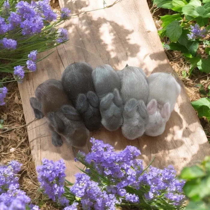 Bunnies Along the River Picture 10