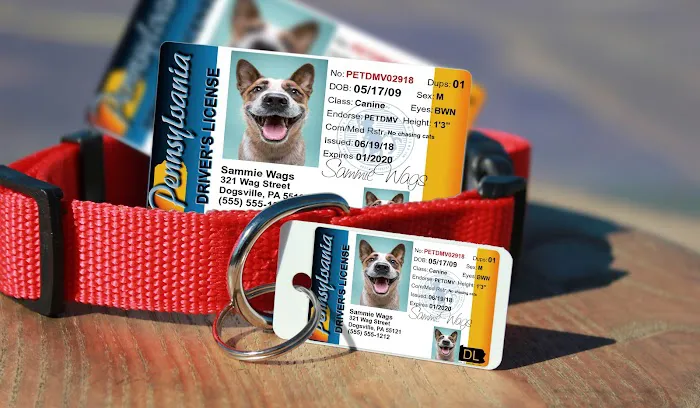 MyPetDMV - Pet Drivers License ID Tags Picture 2