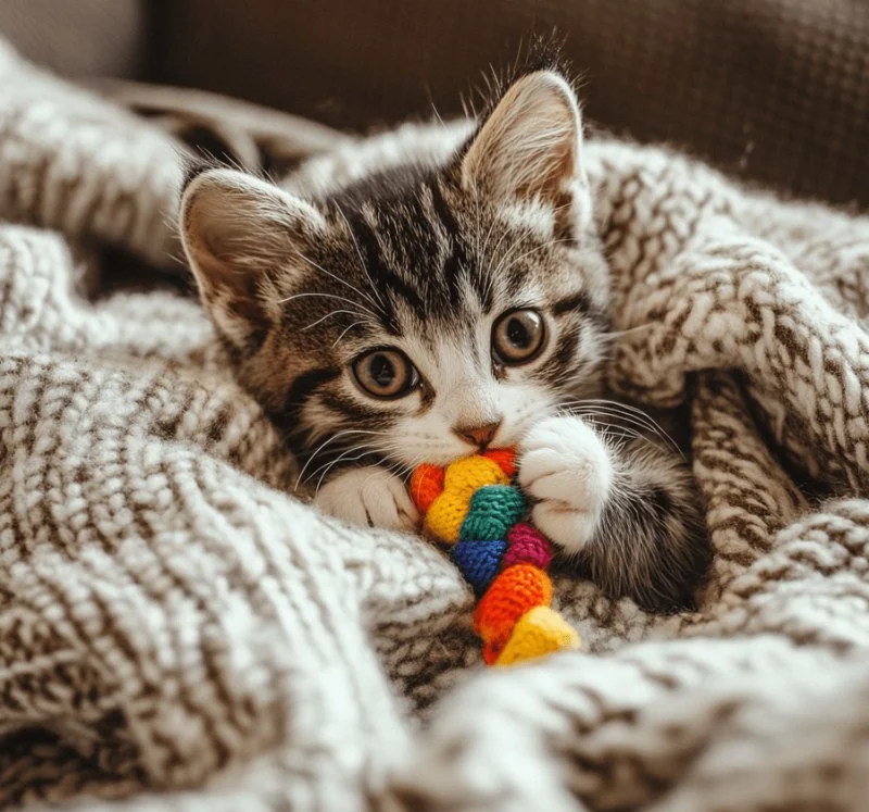 The Best Toys for Teething Kittens to Chew On