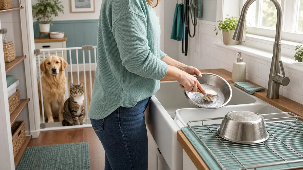 Pet Bowl Cleaning: A Daily Routine for Food and Water