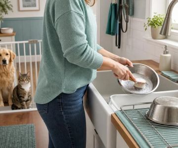 Pet Bowl Cleaning: A Daily Routine for Food and Water