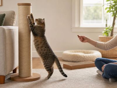 Cat Scratching Posts: Choose, Place, and Teach Use