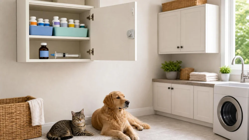 How to Store Pet Medications Safely at Home