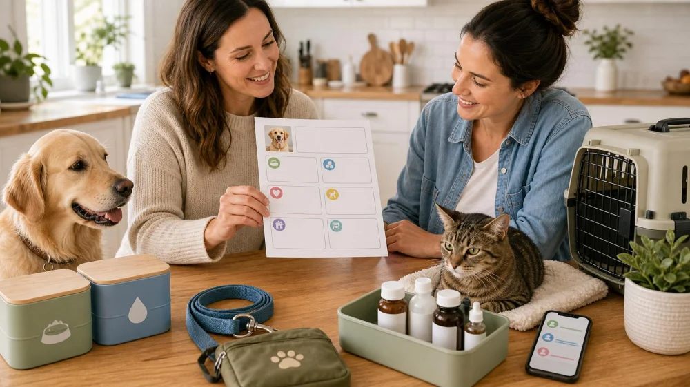 How to Create a Pet-Sitter Information Sheet That Gets Used