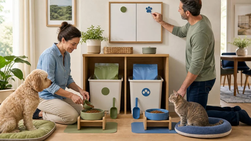 How to Prevent Double-Feeding Pets in a Busy Household