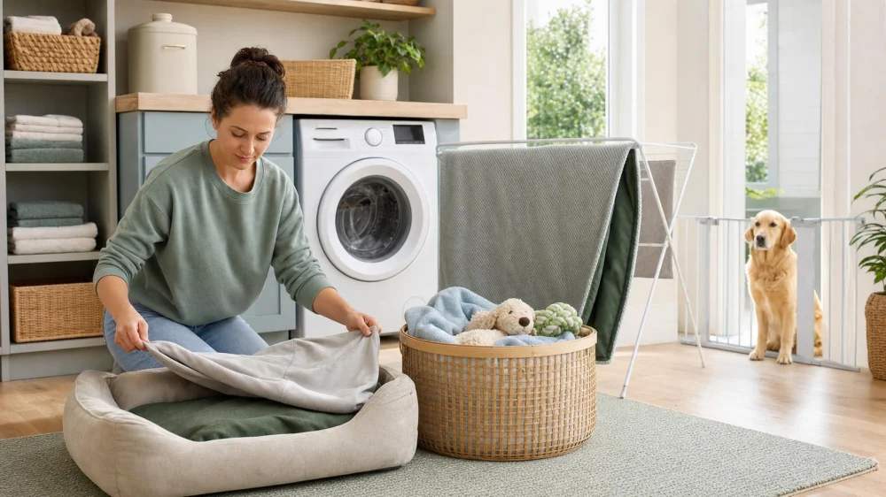 Pet Bedding Laundry: Wash, Dry, and Replace Safely