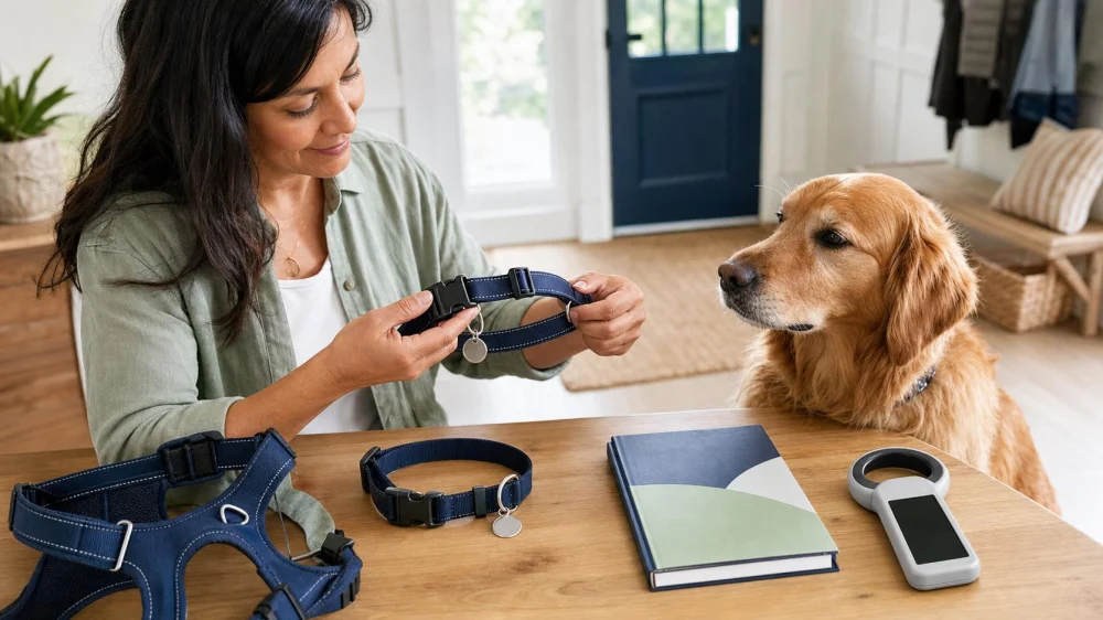 Pet Collar and ID Tag Check: Fit, Wear, and Backup