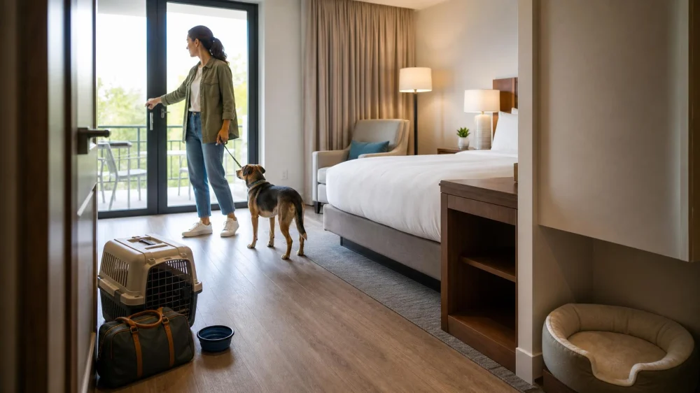 Pet-Friendly Hotel Room Check Before You Unpack