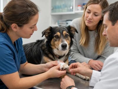 Torn Pet Nail: Control Bleeding and Call Your Veterinarian