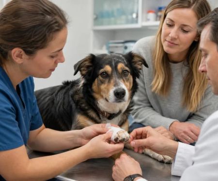Torn Pet Nail: Control Bleeding and Call Your Veterinarian