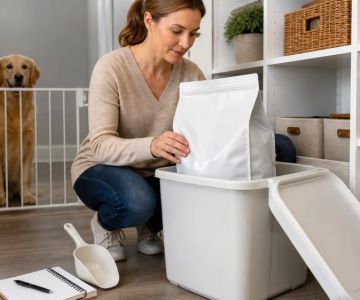 Pet Food Storage Bin: Keep the Bag, Lot, and Freshness