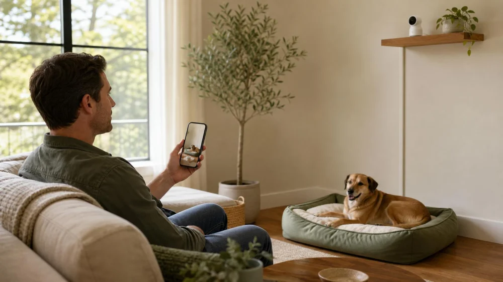 Pet Camera Setup: View, Privacy, Cords, and Alerts