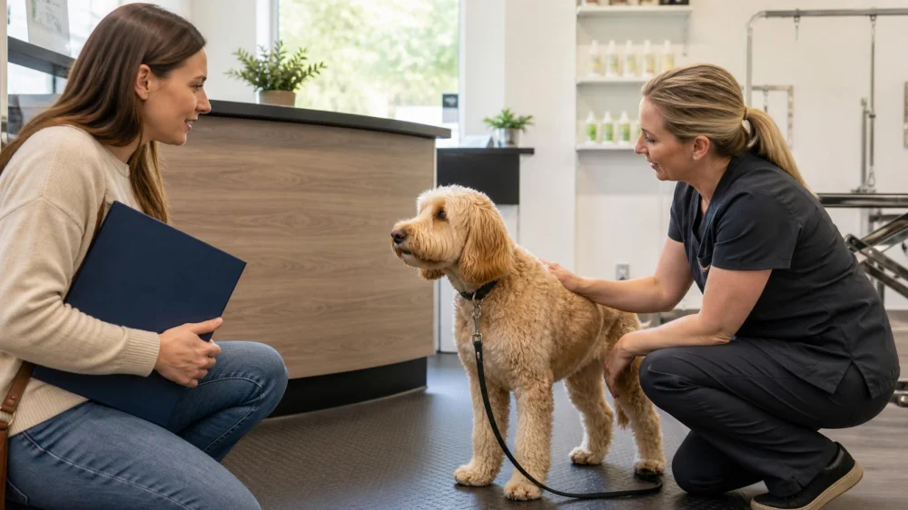 Pet Grooming Appointment: Share Health and Handling Notes
