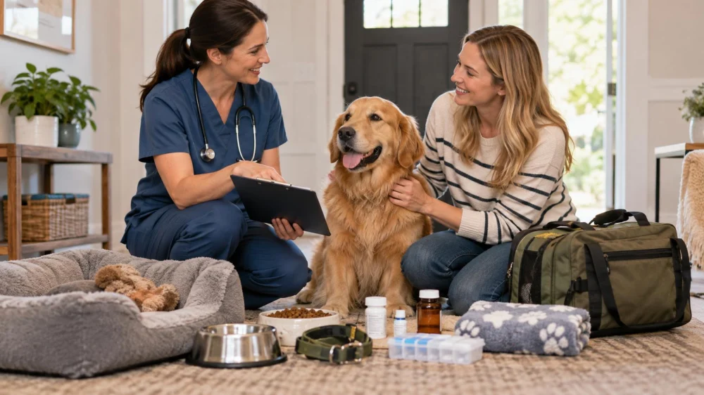 Pet Sitter Handoff: Routine, Medicines, and Contacts