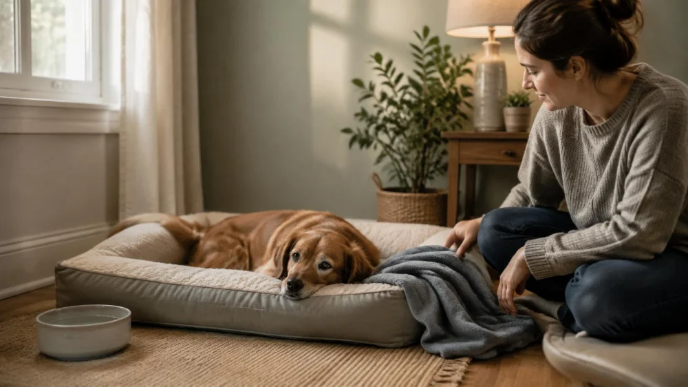 Pet Recovery Space: Set Up Rest After Vet Care