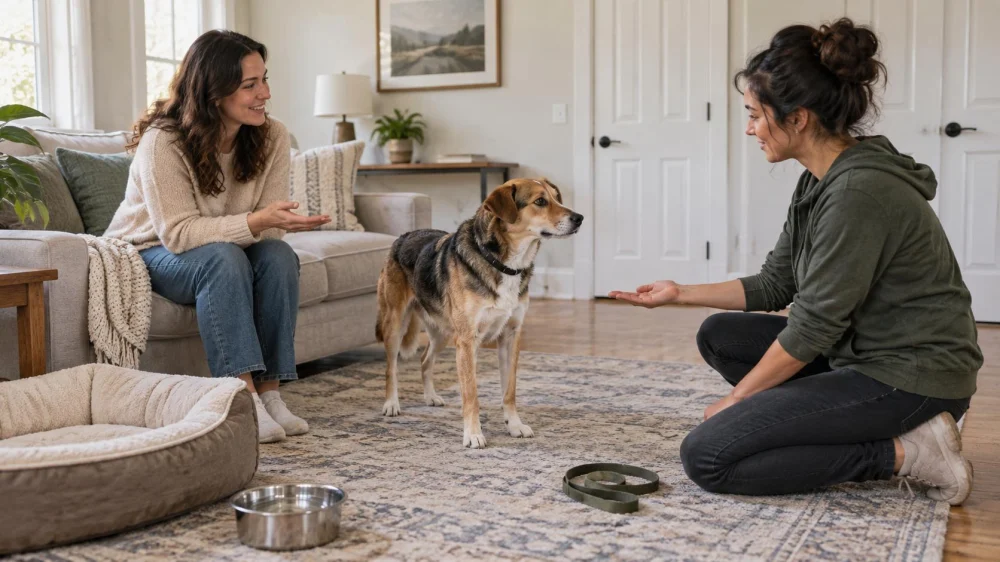 Pet Sitter Meet-and-Greet: Observe Handling and Questions