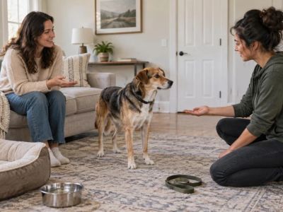 Pet Sitter Meet-and-Greet: Observe Handling and Questions