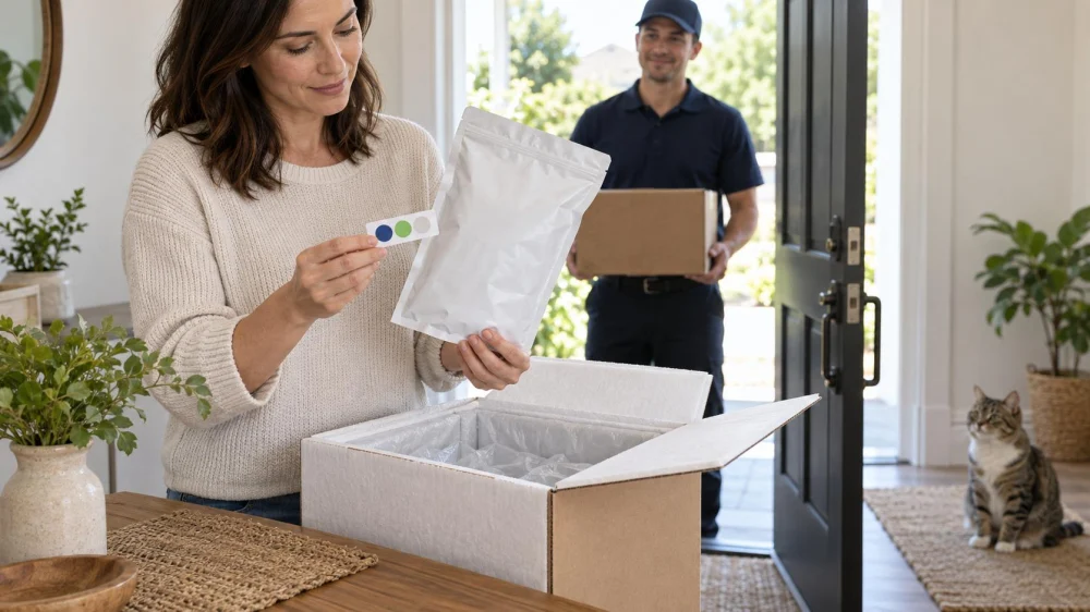 Pet Supply Delivery: Check Temperature, Seal, and Handoff