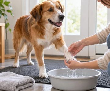 Pet Paw Cleaning After Walks: Rinse, Dry, and Inspect