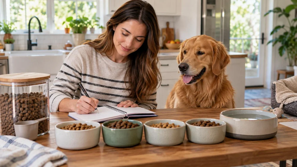 Pet Food Transition Log: Portions, Stool, and Appetite