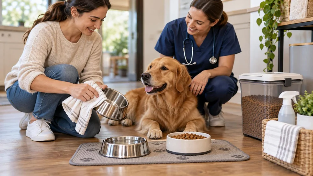 Pet Feeding Station Hygiene: Bowls, Mats, and Storage