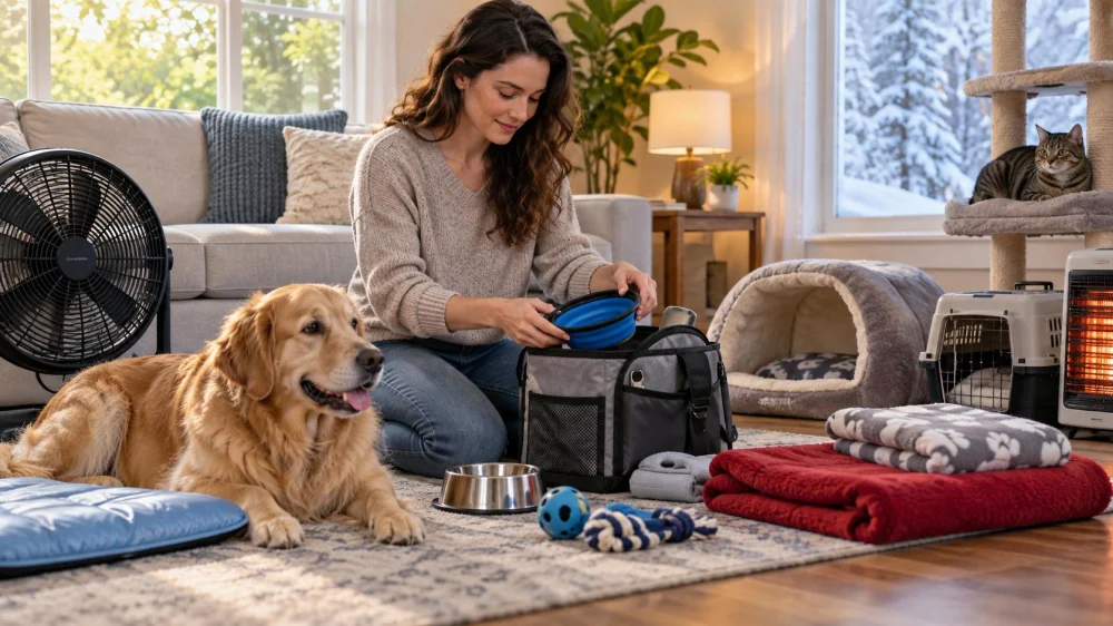 Pet Home Temperature Plan: Heat, Cold, and Safe Retreats