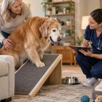 Senior Pet Home Access: Traction, Steps, and Rest Areas