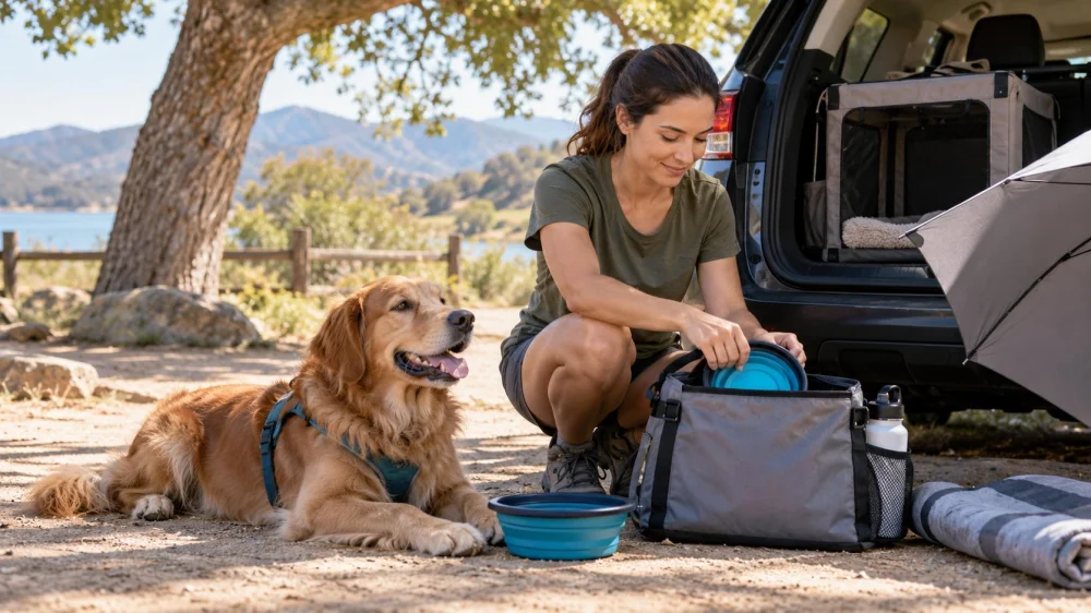 Pet Heat Safety Plan: Shade, Water, Travel, and Signs