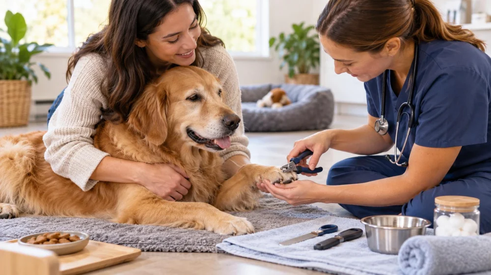 Pet Nail Care Plan: Tools, Position, and Stop Point